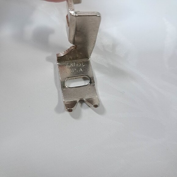 Vintage Greist decorative zigzagger zig zag foot sewing machine attachment USA - Picture 1 of 4